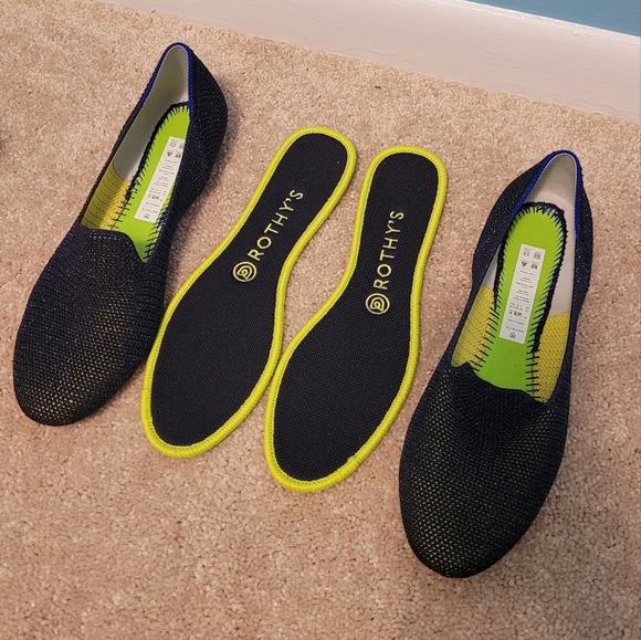 Rothy's Metallic Lattice Stitch Size 8.5 NWT - Picture 4 of 6